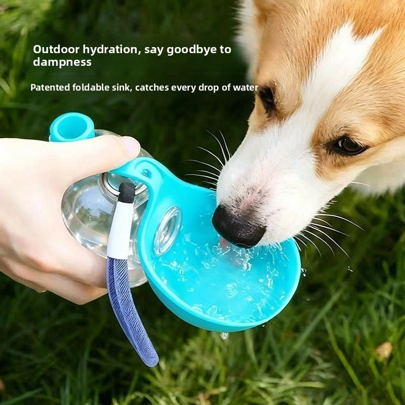 Pet Water Bottle Portable Water Cup for Outdoor Use